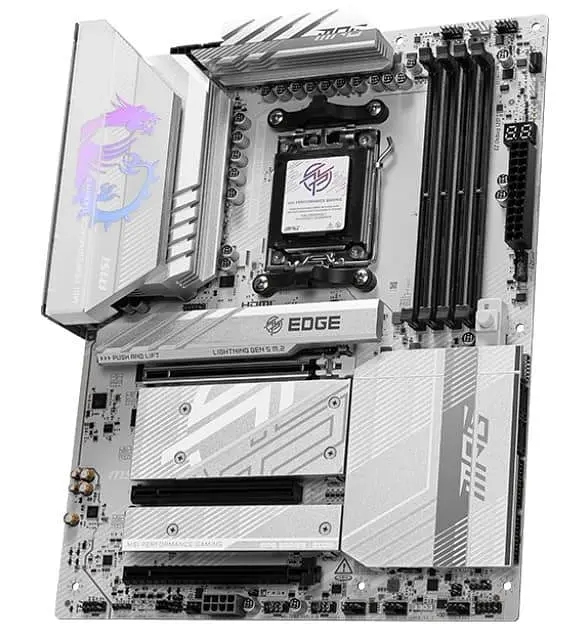 Материнська плата MSI MPG B850 EDGE TI WIFI (MPG B850 EDGE TI WIFI) (Socket AM5, AMD B850, ATX) - фото 2