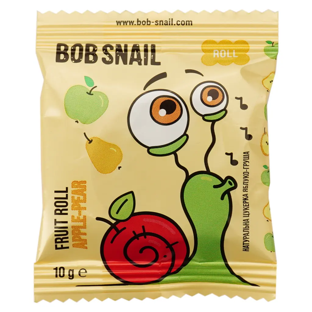 Цукерка Bob Snail Яблуко-Груша 10 г (918697) - фото 2