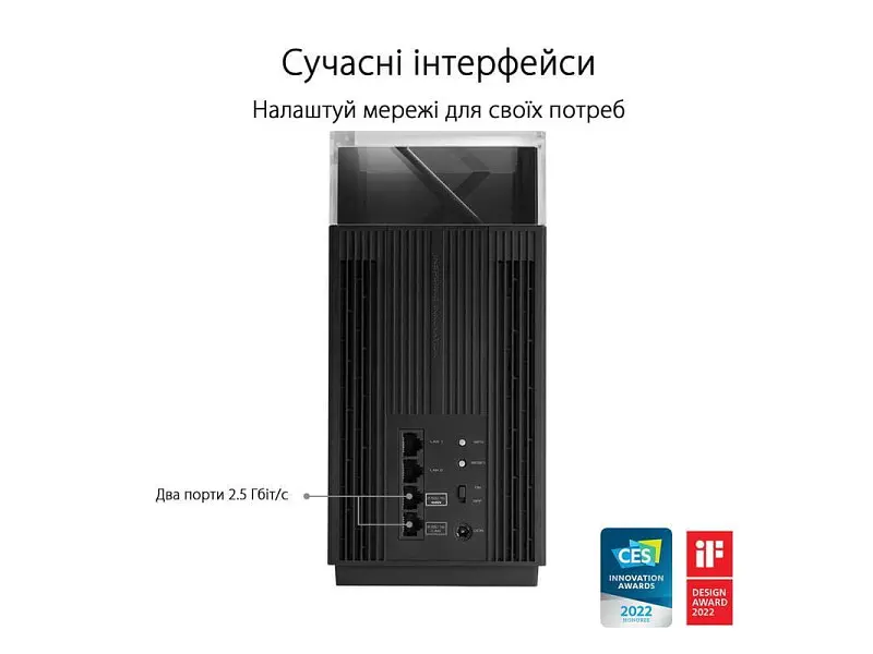 Маршрутизатор (роутер) Asus ZenWiFi Pro ET12 1-Pack (90IG05Z0-MO3A10) - фото 12