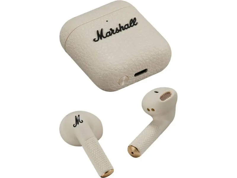 Навушники з мікрофоном Marshall Minor IV Cream (1007875) - фото 4