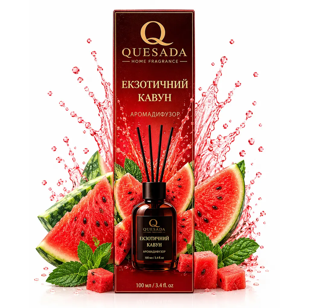 Аромадифузор Quesada Екзотичний кавун 100 мл - фото 2