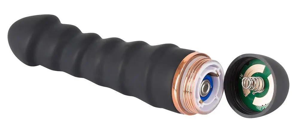 Вібратор You2Toys Bendy Ripple 16.5 см чорний - фото 3