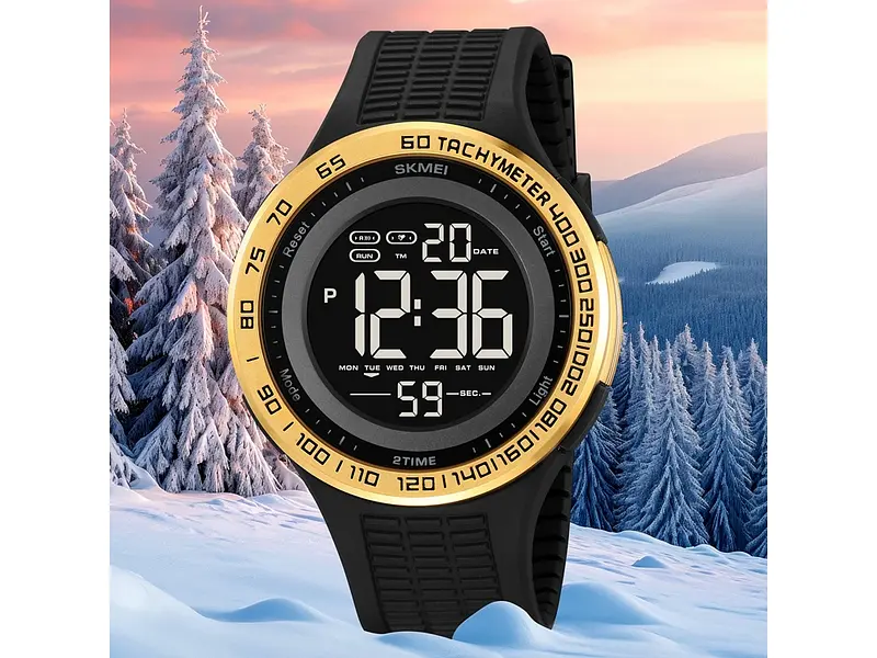 Чоловічий наручний годинник 2155GD Gold Skmei acs0030226 - фото 6