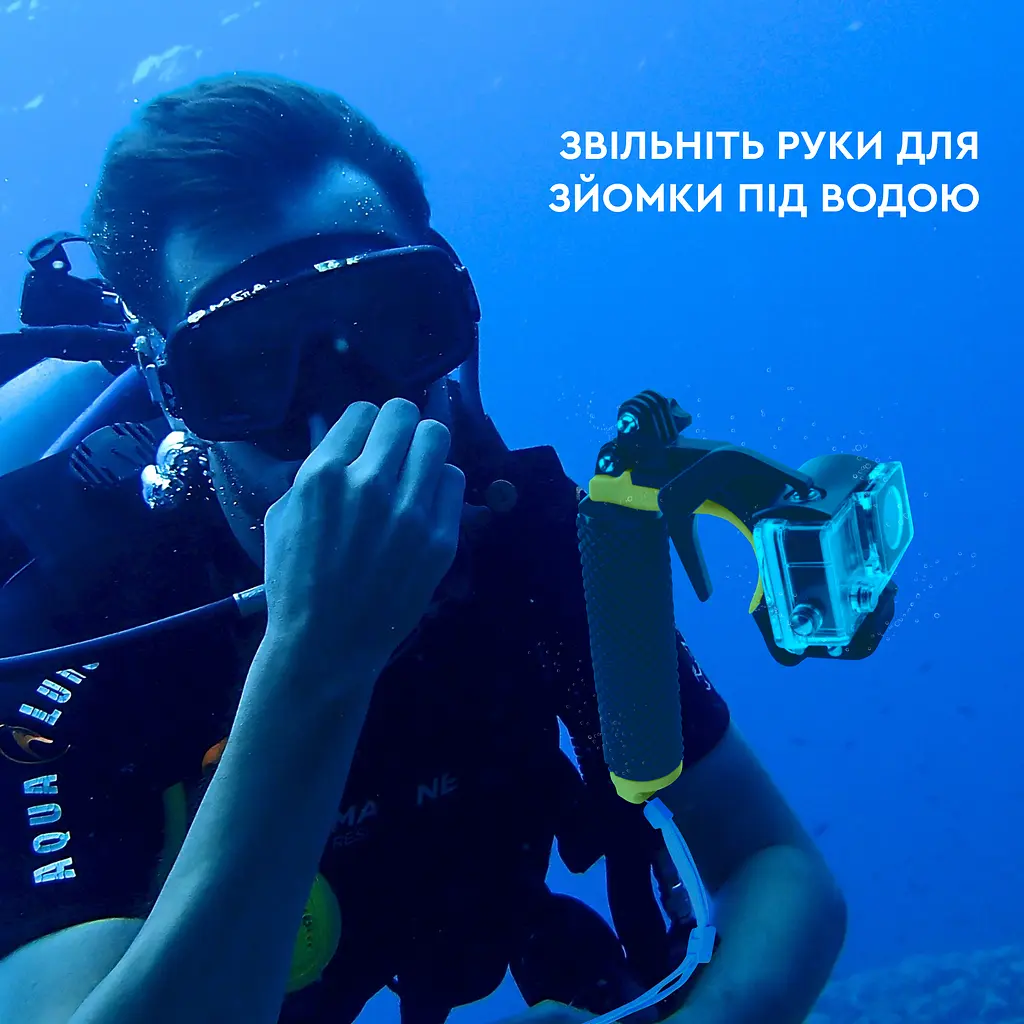 Подвійний плаваючий монопод AIRON X-263-1 для камери та смартфону (69477915500103) - фото 2