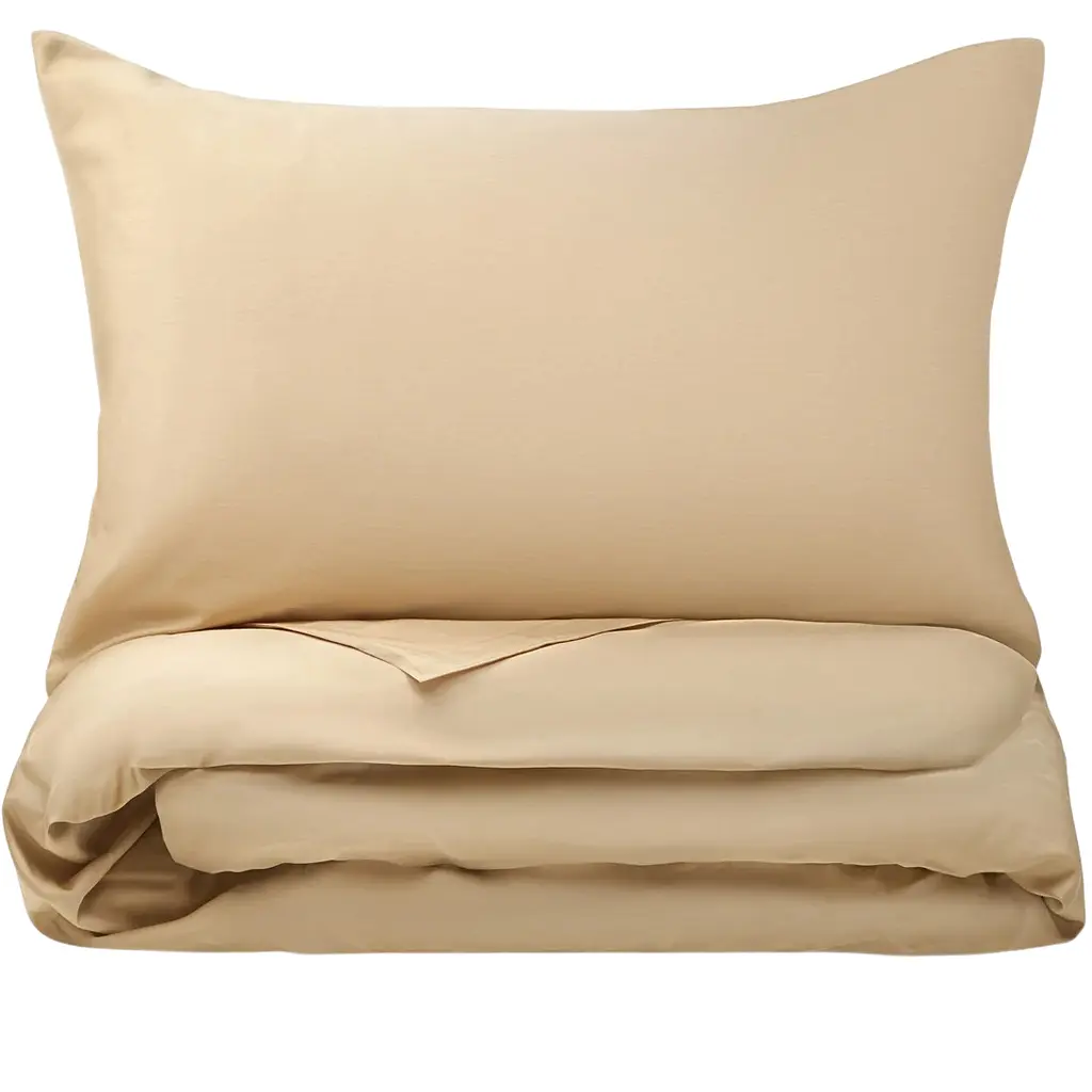 Підковдра MBM HOME Досвітня тиша 200x220 см бежева (BL-DC-40 WARM PEBBLE)
