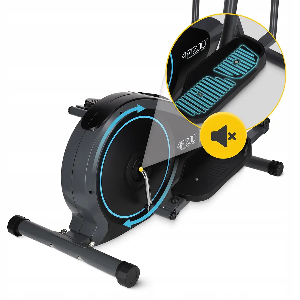 Орбитрек магнитный 4FIZJO Evo+ Black/Blue (P-5905973401661) - фото 4