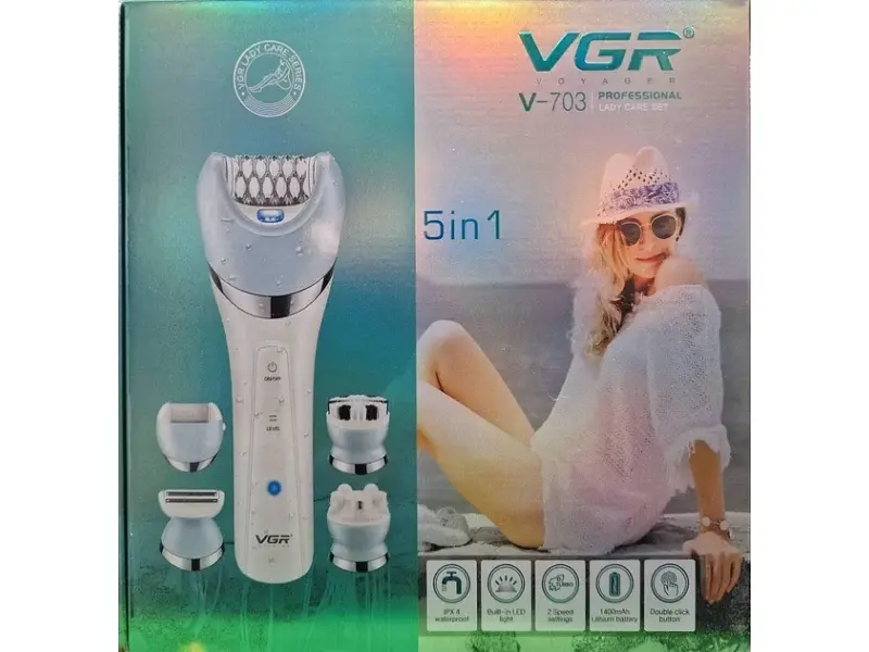 Епілятор VGR V-703 5 В 1 - фото 8