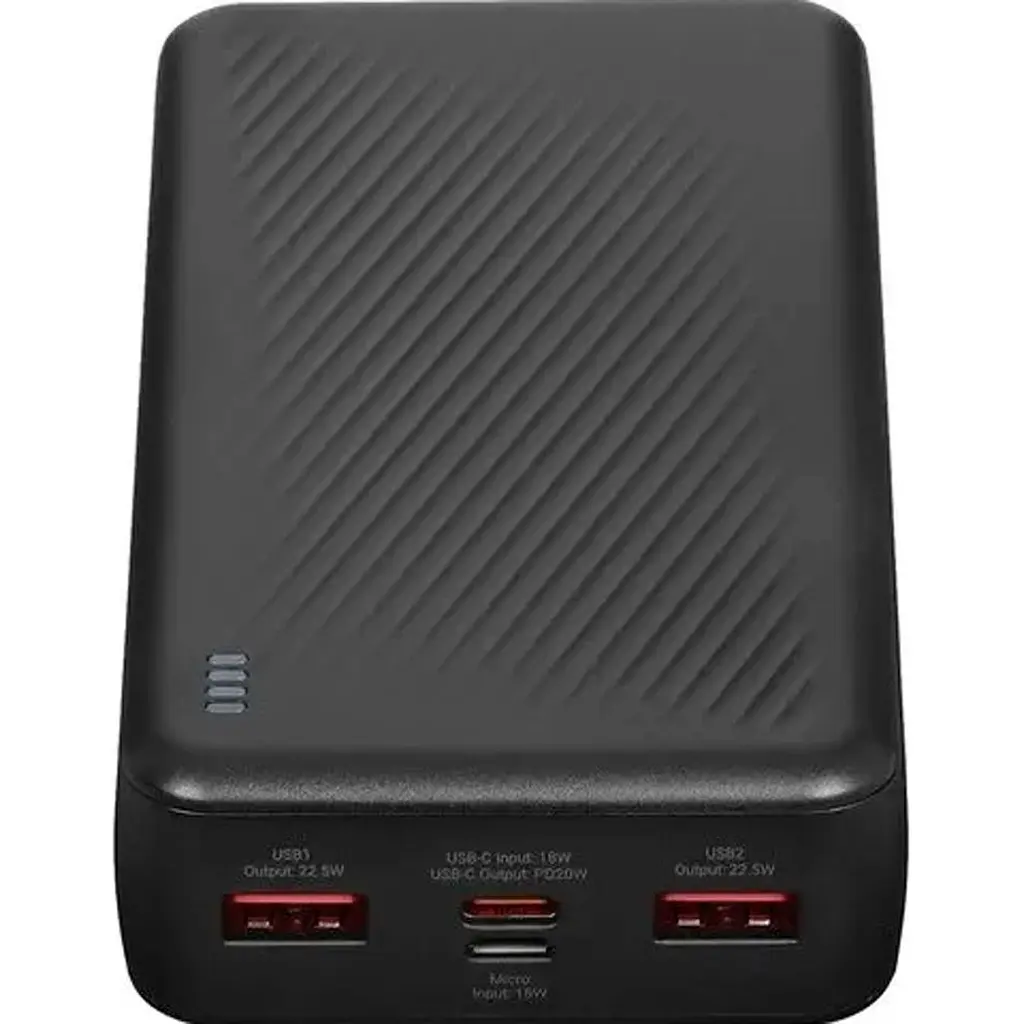 Зовнішній акумулятор Borofone BJ56A Graceful 20000mAh 22.5W Black [130213] - фото 4