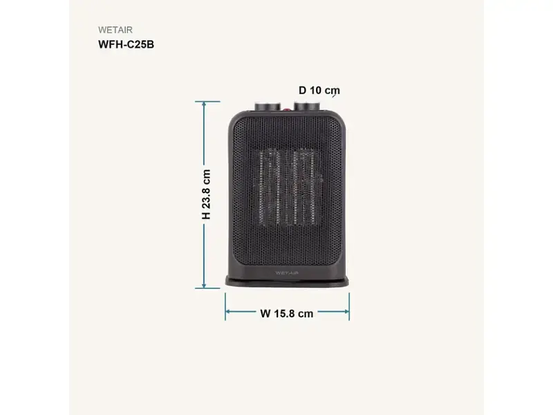 Обігрівач WetAir WFH-C25B - фото 6