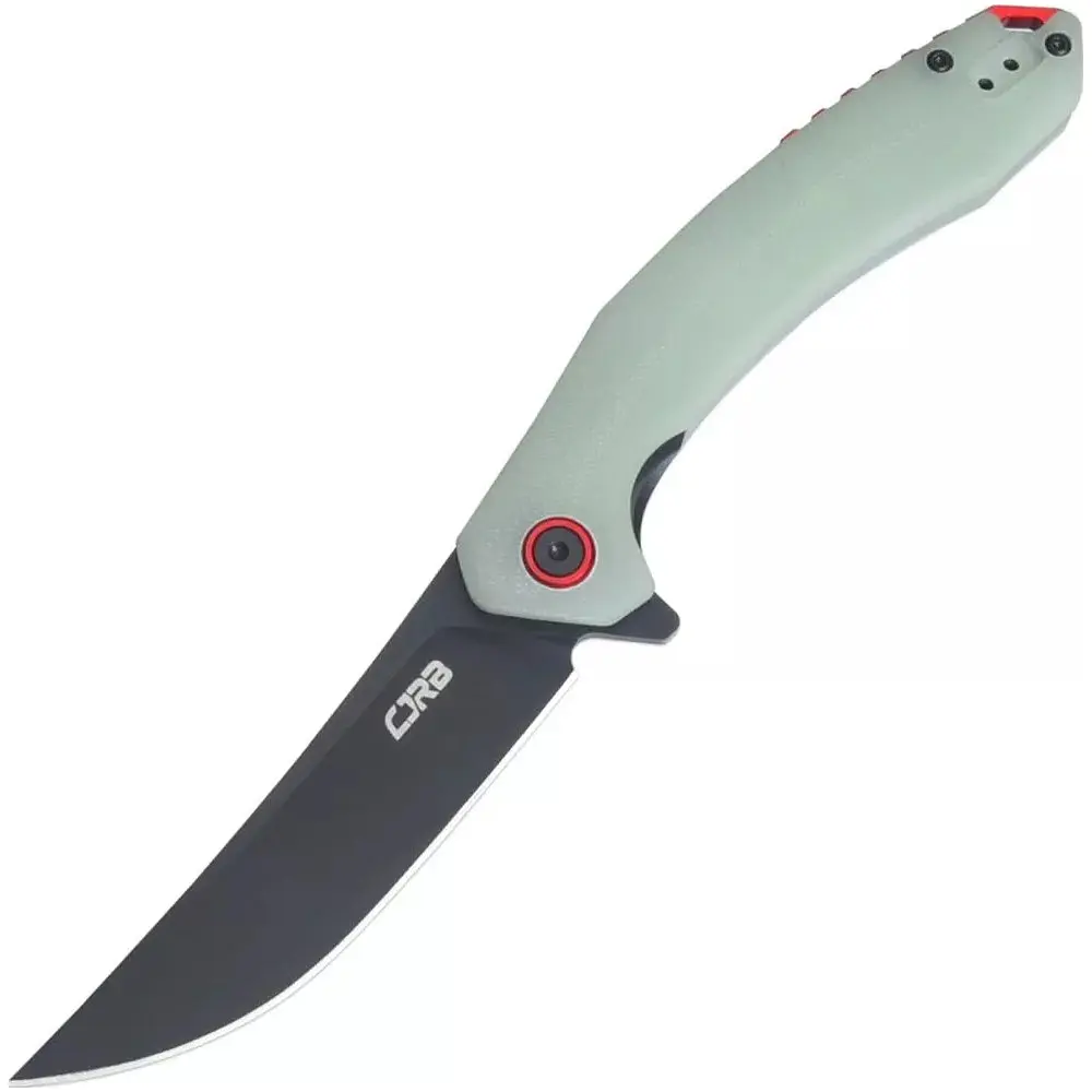 Ніж CJRB Gobi Чорний Blade, AR-RPM9 Steel, ц:м'ятний зелений