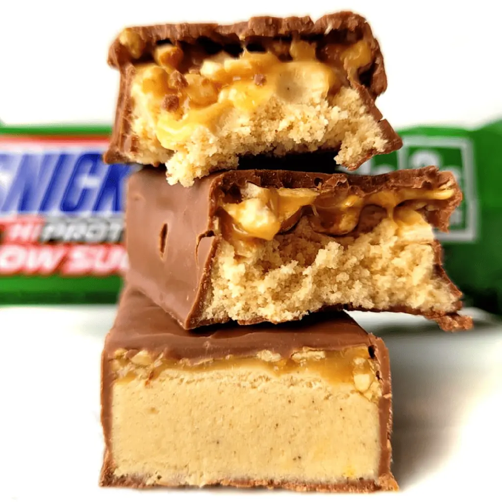 Шоколадний батончик Snickers Hi Protein Low Sugar Hazelnut Bar 57 г - фото 3