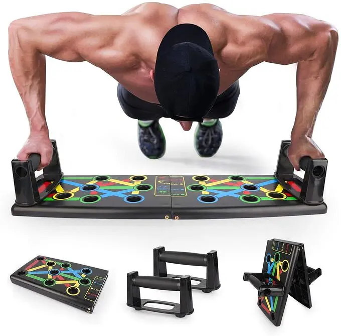 Дошка упори для віджимань платформа для віджимань 14 в 1 Foldable Push Up Board - фото 2