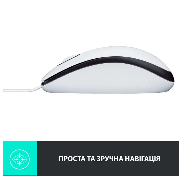 Мышь Logitech M100 White - фото 4