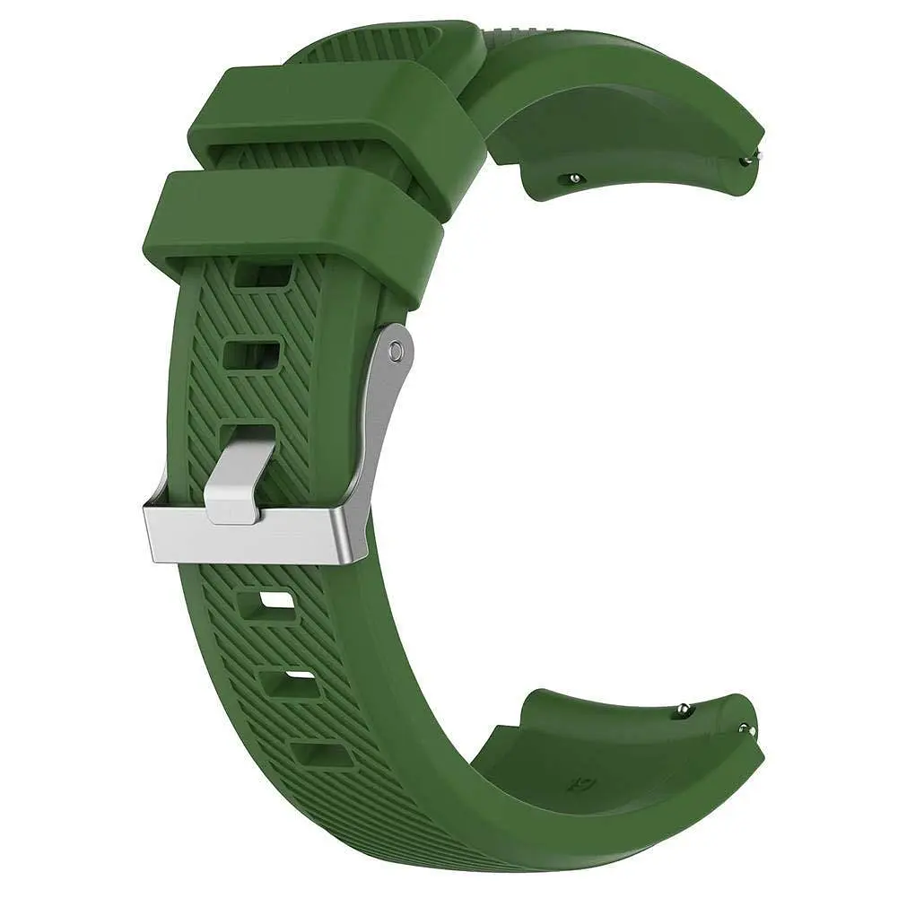 Силіконовий ремінець Primo для годинника Xiaomi Huami Amazfit SportWatch 2/Amazfit Stratos Army Green - фото 2