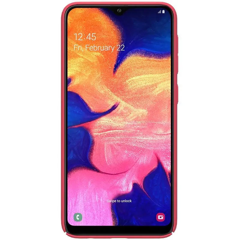 Чохол-накладка Nillkin Super Frosted Shield Case Samsung A10 Red - фото 2