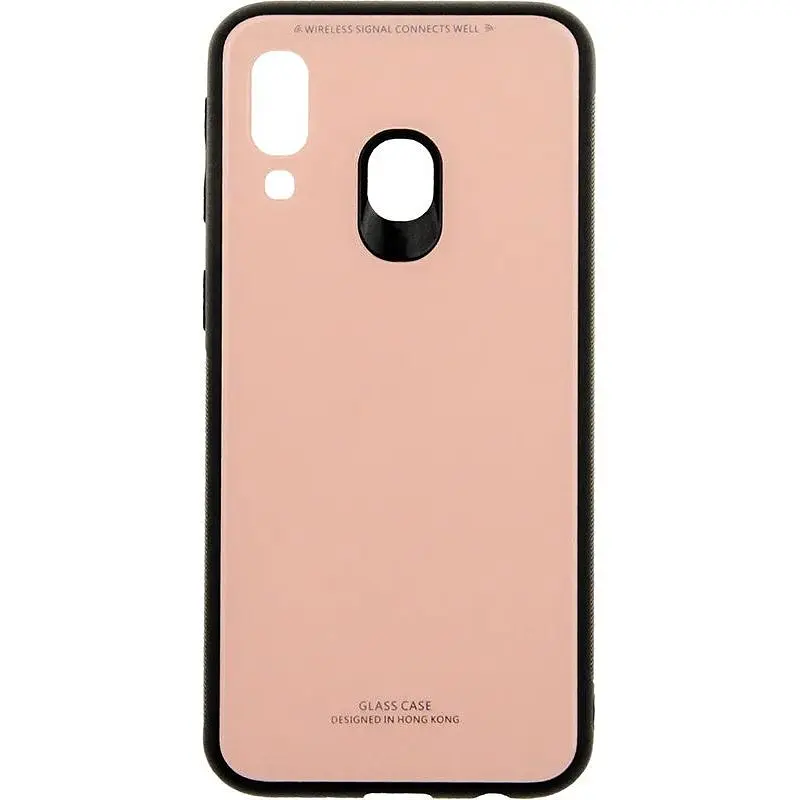 Чохол-накладка Toto Pure Glass Case Samsung Galaxy A40 Pink - фото 3
