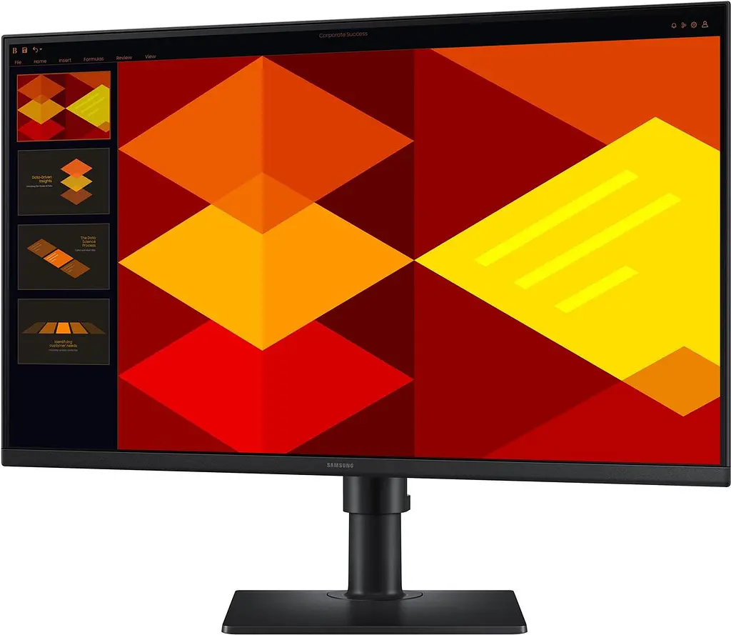 Монiтор Samsung 27" S27D400 (LS27D400GAIXUA) IPS Black 100Hz - фото 2