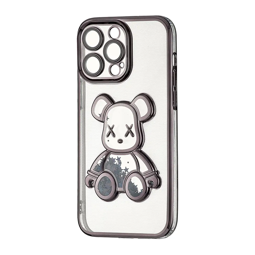 Чохол Shining Bear Case Protected Camera iPhone 14 Pro Max Black