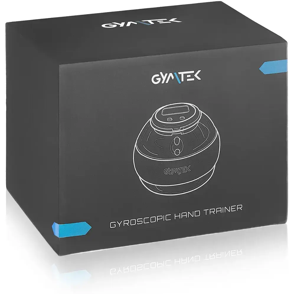 Гироскопический тренажер Gymtek Power Ball черный - фото 5
