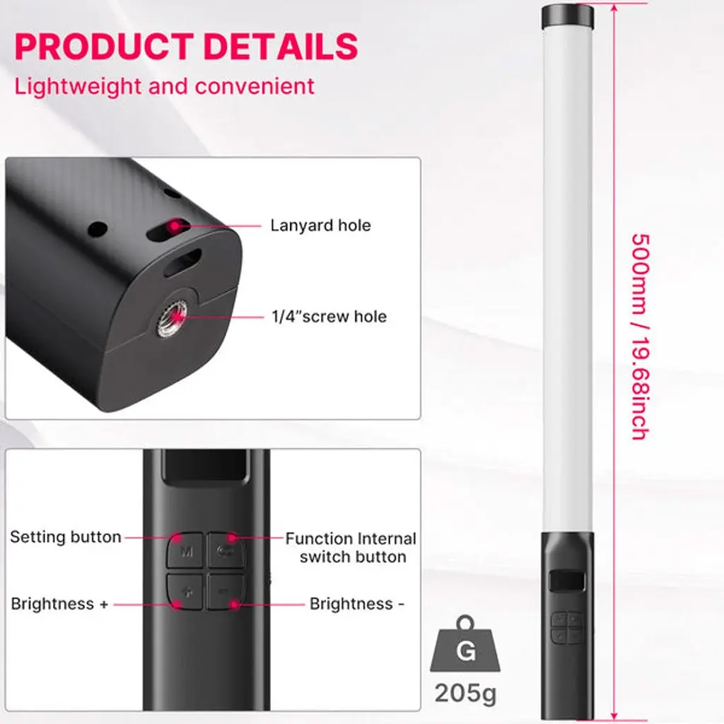 Накамерный свет Ulanzi Vijim VL119 RGB 10W (UV-L132) [133729] - фото 14