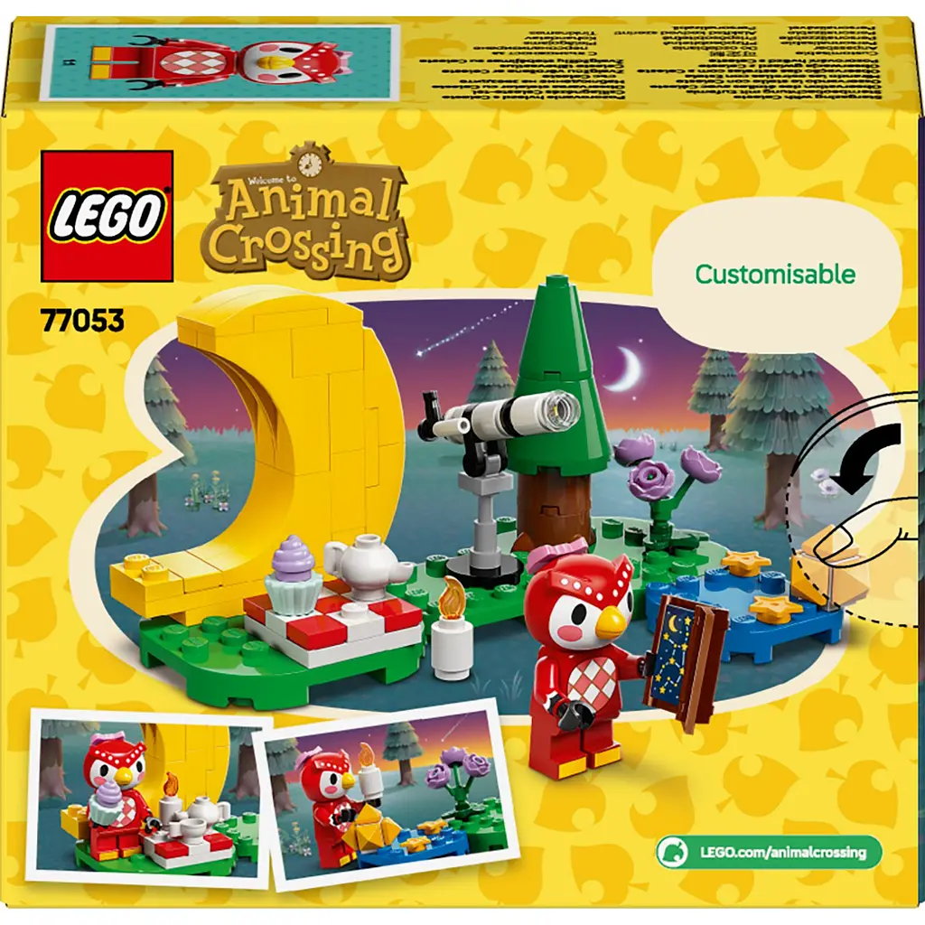 Конструктор LEGO Animal Crossing Наблюдение за звездами из Celeste 78 деталей (77053) - фото 2