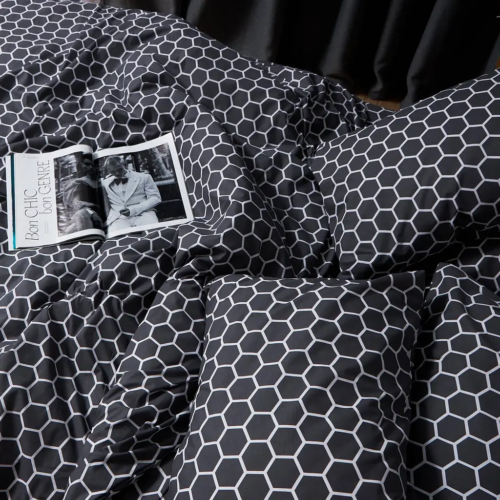 Набор наволочек Moon&Star Бязь Gold Люкс Black Nectar 60х60 см 2 шт - фото 3