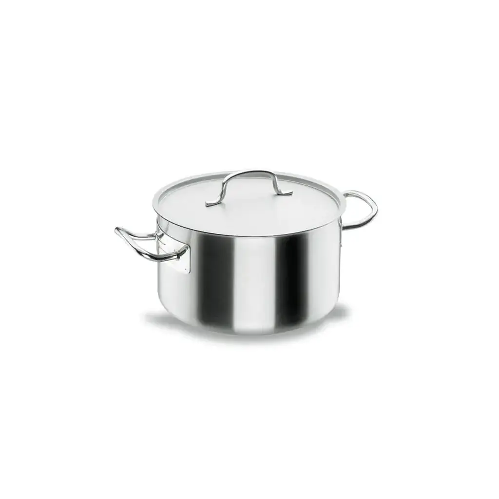 Каструля Lacor середня з кришкою 10 л (50029)