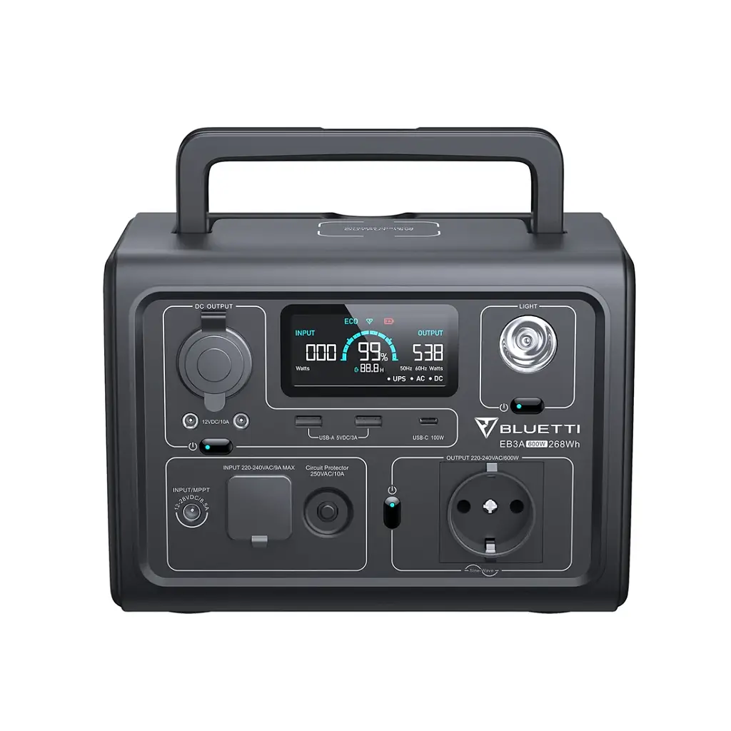 Портативна зарядна станція BLUETTI EB3A 600W 268Wh - фото 4