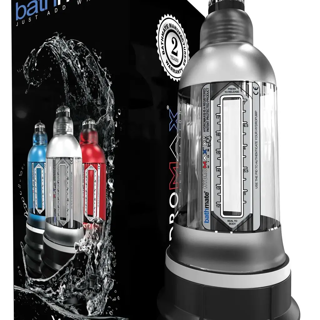 Гідропомпа Bathmate Hydromax 7 WideBoyClear (X30) для члена завдовжки від 12.5 см до 18 см діаметр до 5.5 см. - фото 4