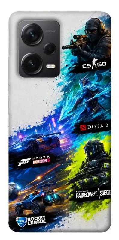 TPU чохол Demsky Full Throttle для Xiaomi Redmi Note 12 Pro+ 5G