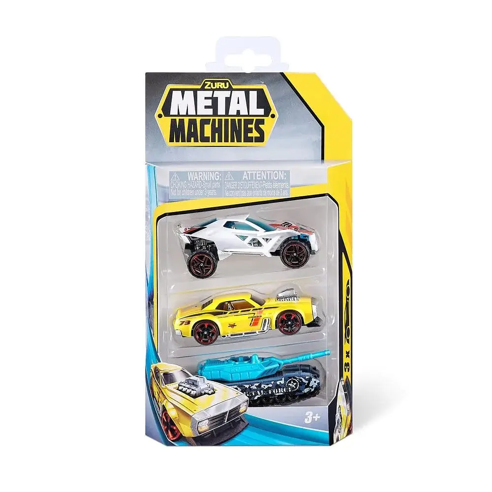 Машинки Zuru Metal Machines Car в ассортименте 3 шт. (6715) - фото 10