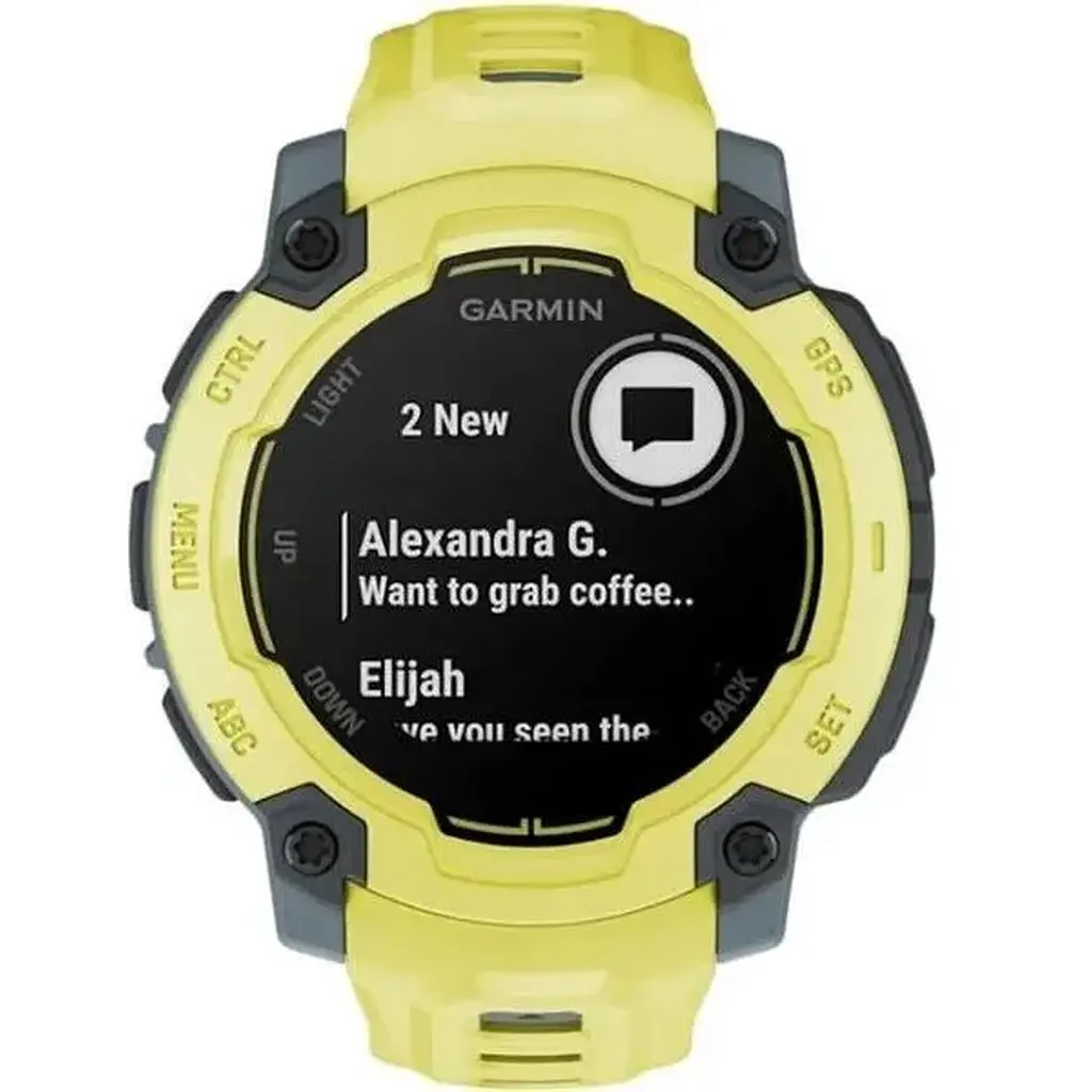 Смарт-годинник Garmin Instinct E 45mm Electric Lime with Electric Lime Band (010-02933-01) - фото 5