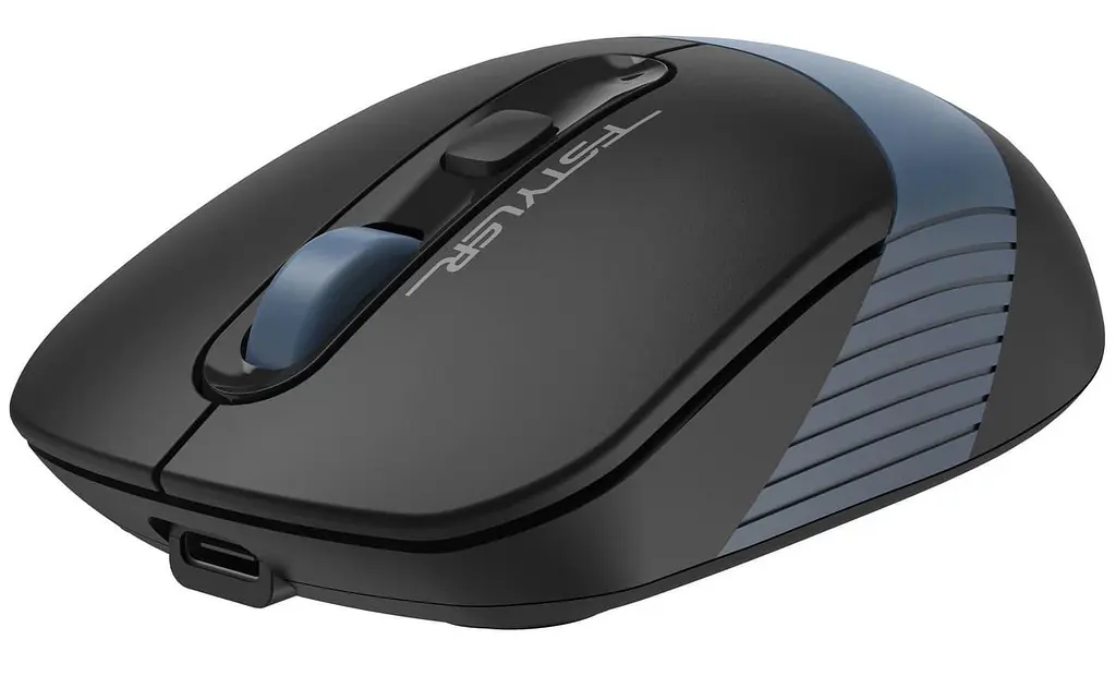 Беспроводная мышь A4Tech Fstyler FB10C Wireless Ash Blue (FB10C (Ash Blue)) - фото 3
