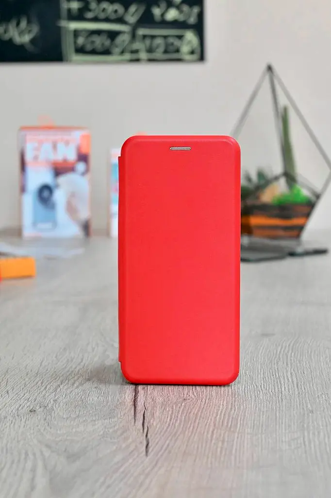 Чехол-книжка Classy Leather Case для Xiaomi Poco F4 / Redmi K40S [Red] [78844] - фото 3