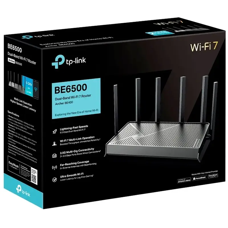 Маршрутизатор TP-Link Archer BE400 - фото 6