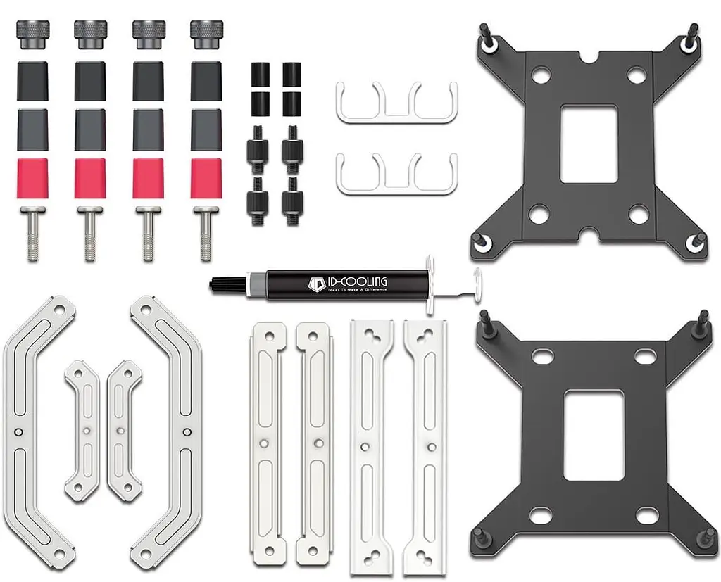 СВО ID-Cooling Space LCD SL240 XE White (SL240 XE White) - фото 8