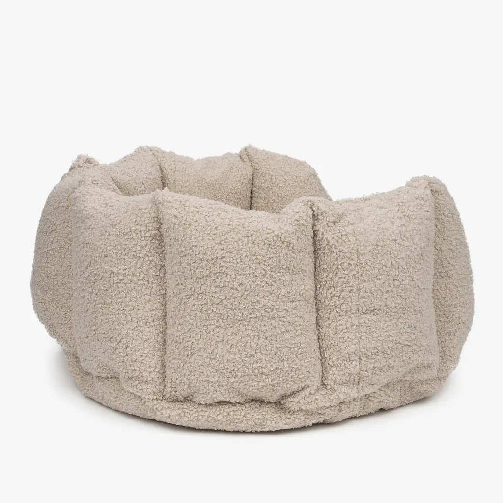 Лежак ортопедичний для собак "Shell Teddy" тауп M (60*80см) - фото 6