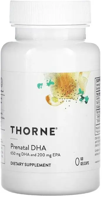 ДГК для вагітних Thorne Prenatal DHA 60 капс