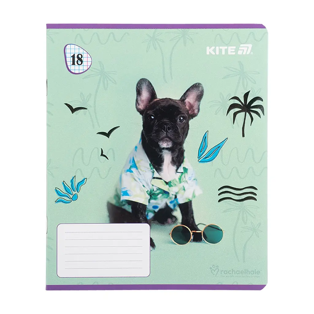 Зошит Kite Rachael Hale, 18 аркушів, клітинка (R25-236), в асортименті - фото 4