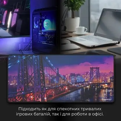 Коврик для мышки GamePro (MP275C) Speed/Control Black (MP275C) - фото 9