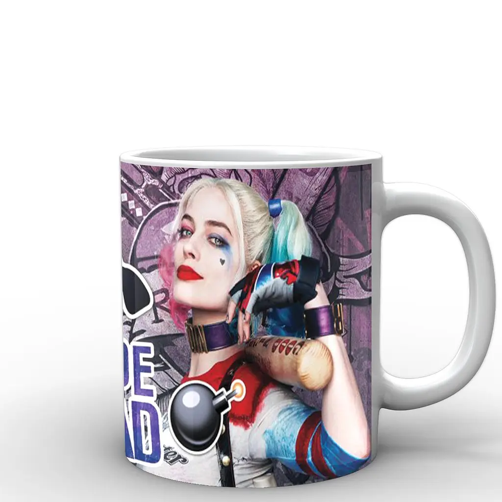 Кухоль GeekLand Загін Самогубців Suicide Squad Харлі Квін SS.02.025 330 мл білий - фото 3