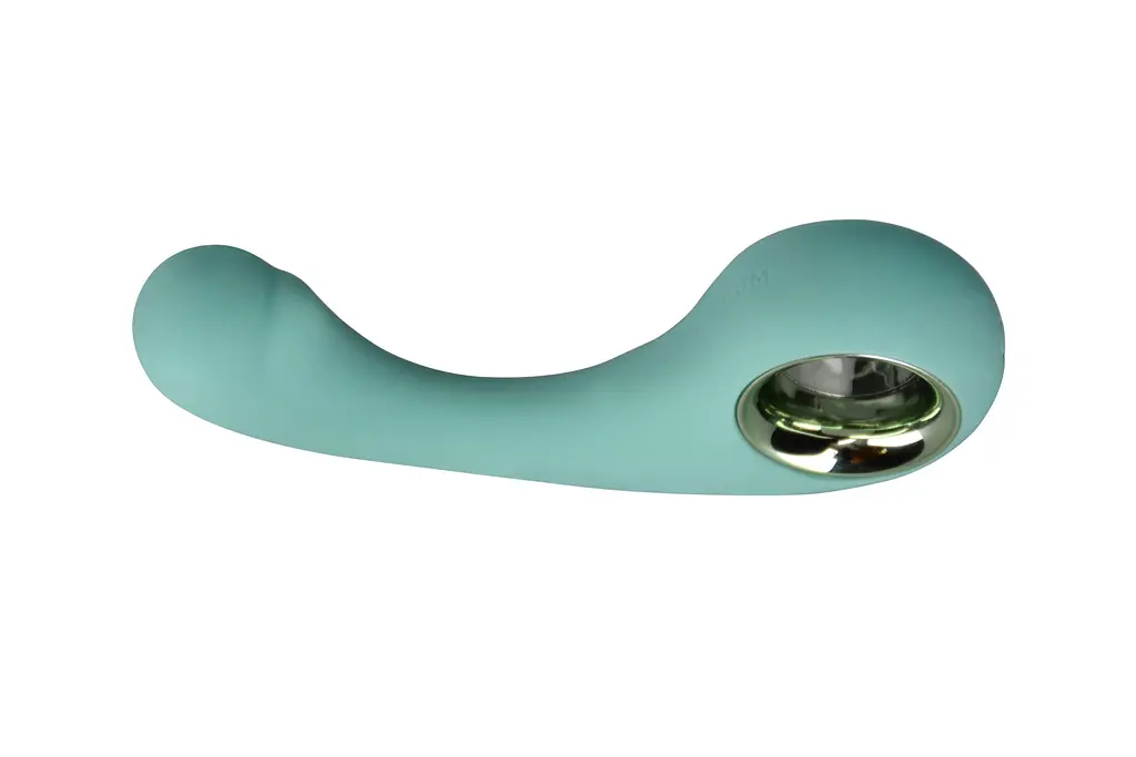 Вібратор FairyGasm BraveryAward 12.5 см зелений - фото 4