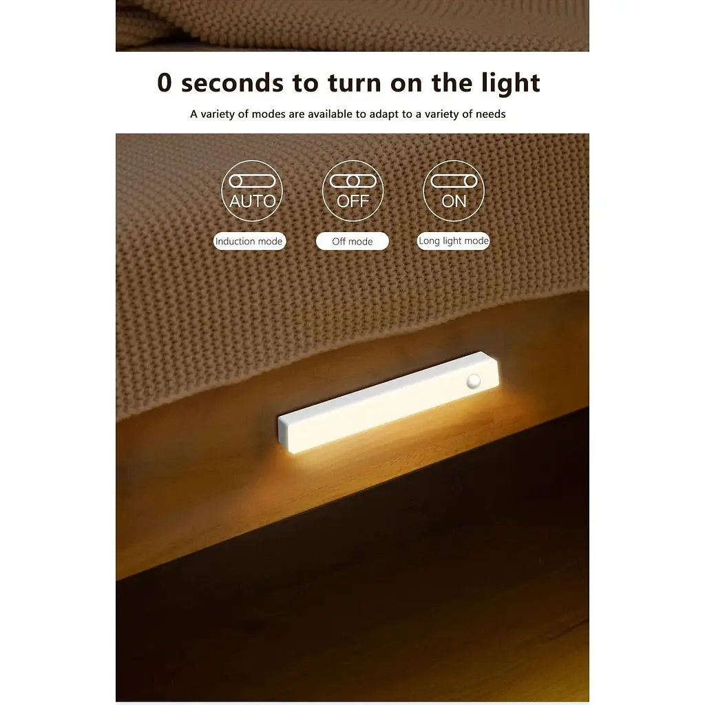 Ночной светильник Yeelight Xiaomi Motion Sensor Closet Light A15 Black [YLCG026] [76872] - фото 5