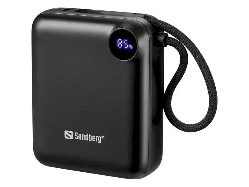 Зовнішній акумулятор (Power Bank) Sandberg 10000 mAh 20W (421-26) - фото 2