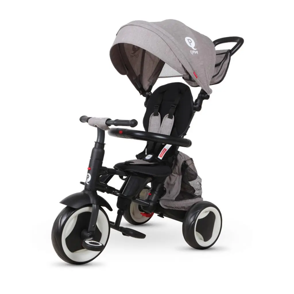 Дитячий велосипед QPlay Rito+ Eva Grey (S380-8Grey)