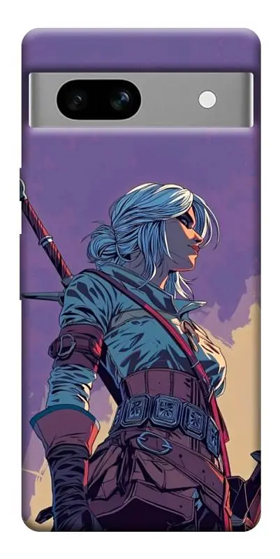 TPU чохол Demsky The witcher ciri для Google Pixel 7a