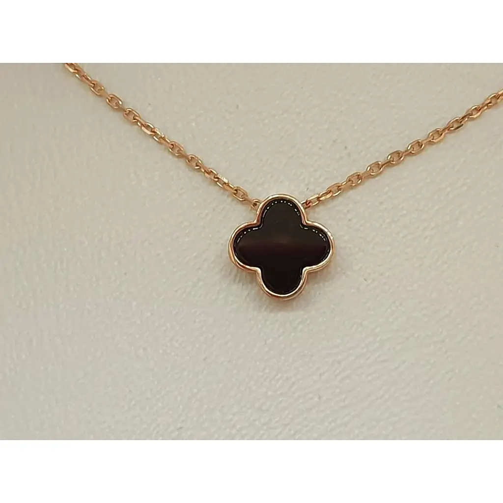 Золоте кольє Платон Конюшина з фіанітом. 1Н104/67Б 40 - фото 3