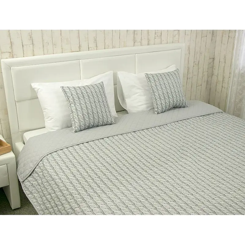 Покривало Руно Grey Braid, 212х150 см (Р360.52_Grey Braid) - фото 2