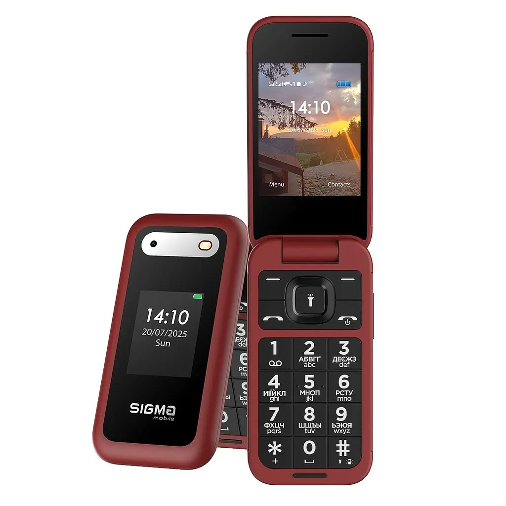 Мобільний телефон Sigma mobile X-style 281 Clik Dual Sim Червоний