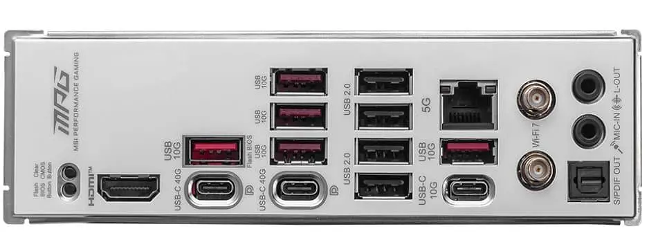 Материнська плата MSI MPG X870E EDGE TI WIFI (MPG X870E EDGE TI WIFI) (Socket AM5, AMD X870E, ATX) - фото 4